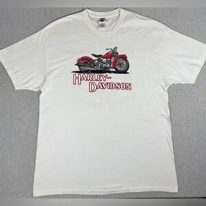 Harley-Davidson Antelope Valley Tee | Size L | Vintage-Style Bike Graphic